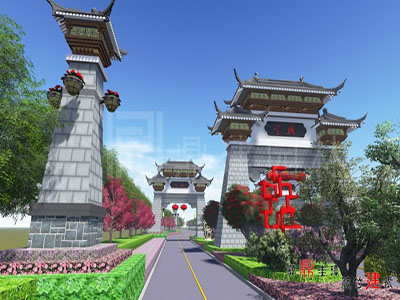 即墨豐城鎮(zhèn)景觀牌樓